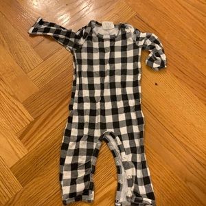 Spearmintlove checkered romper